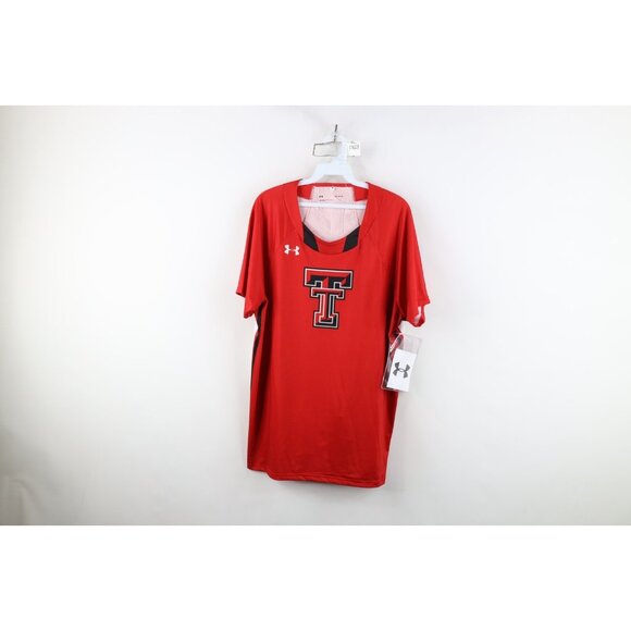 New Sample Under Armour Team Issued Texas Tech University Track and Field Jersey - Picture 1 of 16